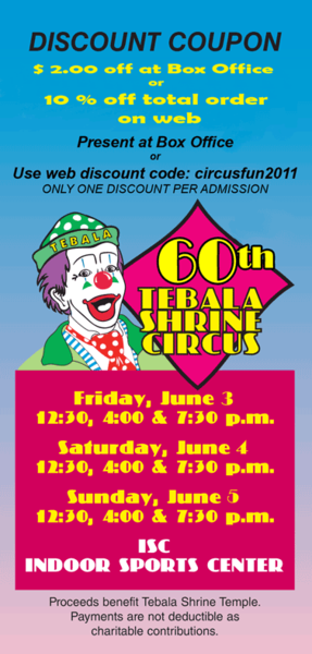 2011 Circus Coupon 2011 Circus Coupon